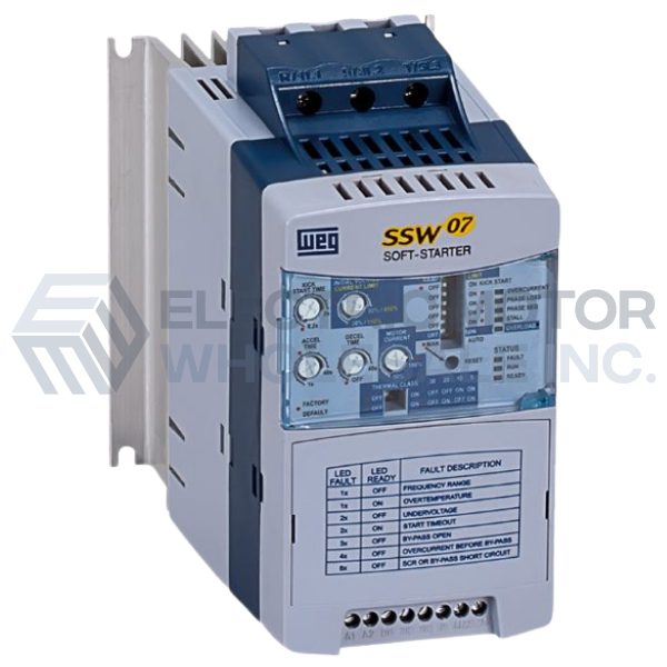 Image for 30Amp WEG SSW07 Reduced Voltage 220-575VAC Soft Starter SSW070030T5SZ